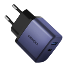 Сетевое зарядное устройство Energea AmpCharge 45 AVS мощностью 45–60 Вт (USB-C, USB-A) (GaN)